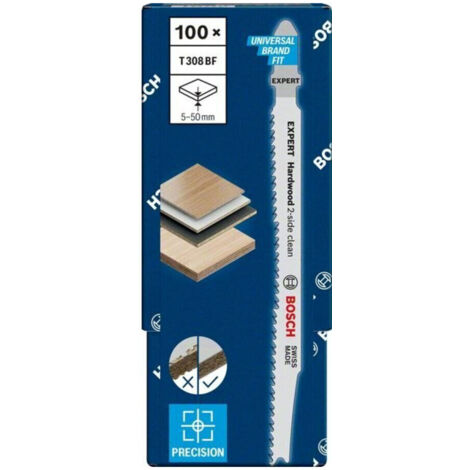 Bosch Stichsägeblätter a 100 St T 308BF EXPERT (1/5)