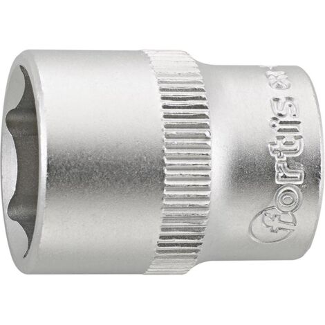Steckschl.-Einsatz 3/8" 16 mm 6kt. FORTIS (1/4)
