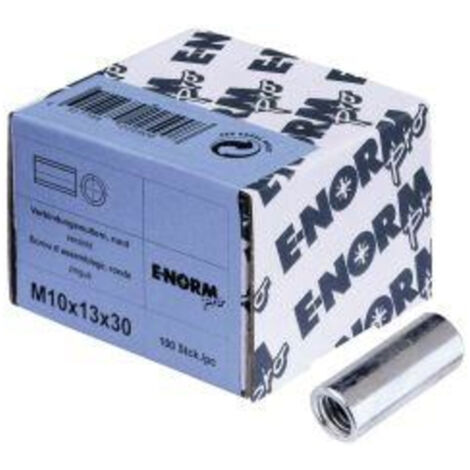 E-NORMpro Verb.muffe Rd. 4.8 galZn M16x50x22 HP (1/2)