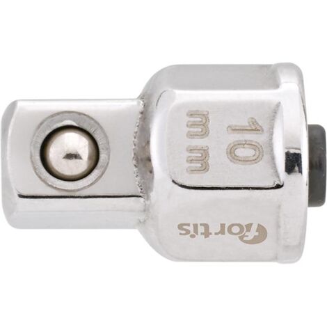 Steckschlüssel-Adapter 10mm für 1/4" FORTIS (1/2)