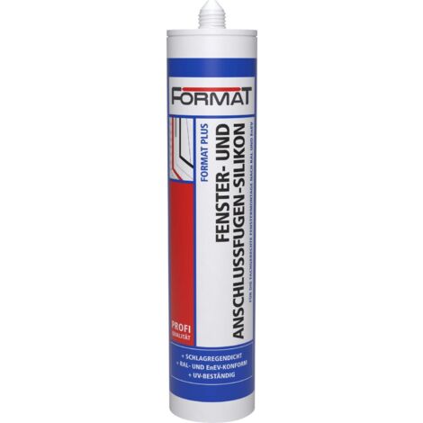 Format Plus Fenster-u.Anschlussfugensilikon 310 ml grau