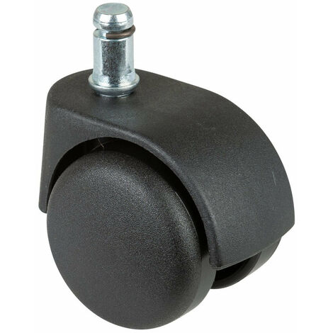 BS-R Bürostuhlrolle harte Lauffläche Einschlagstift 11x22mm