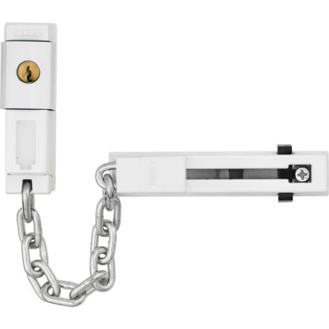 ABUS abschließbare Türkette SK78W SB weiß (1/6)