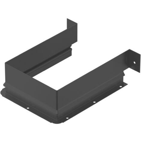 Hettich Schubkasten-Metallumrandung, 9278343, H53mm, Stahl anthrazit