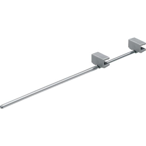 Hettich Schrank-Hosenhalter,  Amari 9132923,  Stahl silber pulverbeschichtet