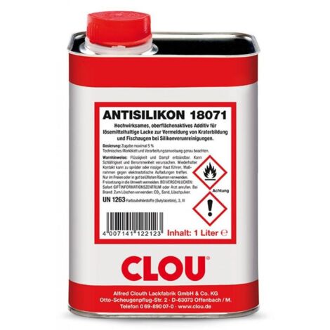 Clou Antisilikon 18071 1 Liter