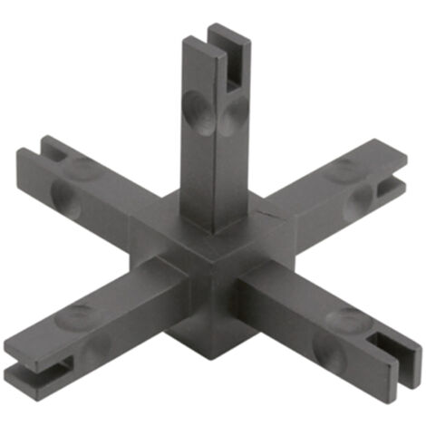 Cadro Knoten 5-fach schwarz matt (1/3)