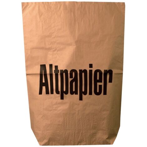 Papiersack mit Druck "Altpapier" 70 x 95 cm 25 Stk