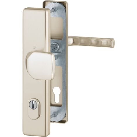 Hoppe Schutzgarnitur London 61G/2222ZA/2210/113 Alu.F2 92mm 67-72mm