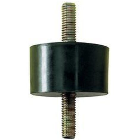 Gummi-Metall-Puffer zylindrisch Typ A D100xH100mm M16x41 NR55 (1/2)