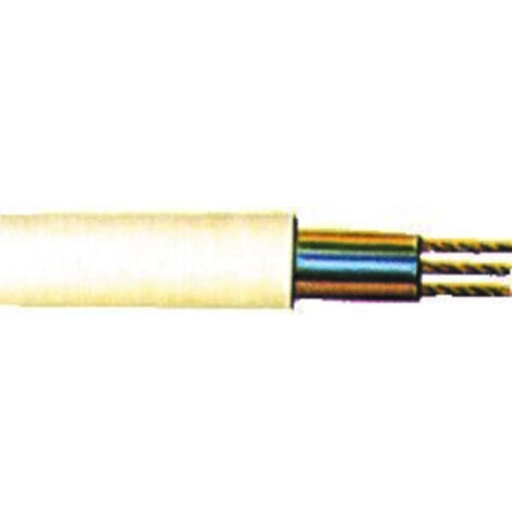 PVC-Schlauchleitung H05VV-F3G1,5mm2, 25m-Ring, ws (1/2)