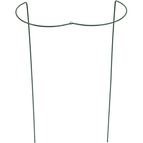 Pflanzen-/Blumenstütze 70 cm grün klappbar (1/2)