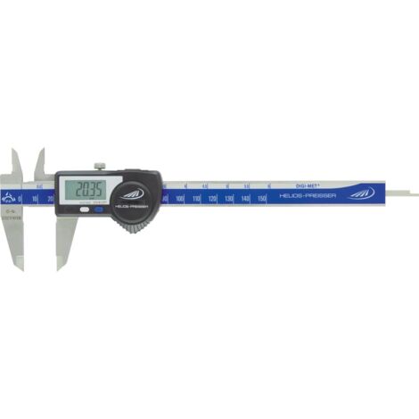 Horex 2224516 Taschenmessschieber 150 Mm – Edelstahl, Mm/Zoll, Mit Feststellschraube
