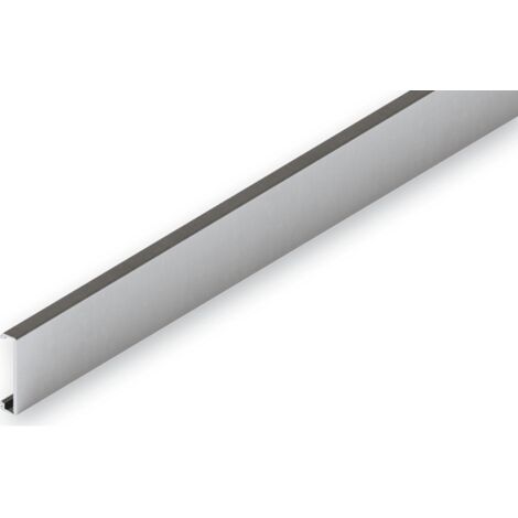 Hawa Clip-Blende Hawa Porta 60/100 HMD, eloxiert, für Wandmontage, L= 2500 mm