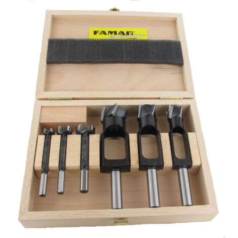 Famag Scheibenschneider Bormax 2.0WS prima 6teilig 15 20 25mm Holzkasten 1628306