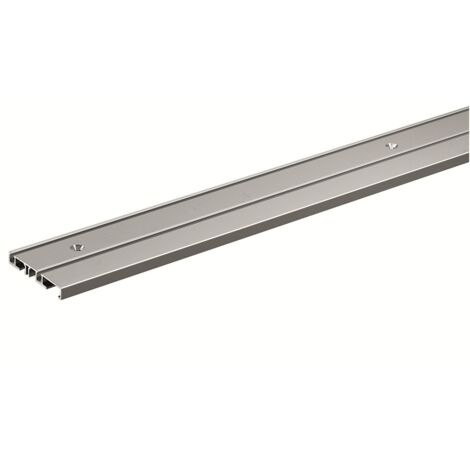 Hettich MB-Laufprof. f. Falttürsysteme,  L 2500mm,  SlideLine M,  9227183,  silb.,  eloxiert