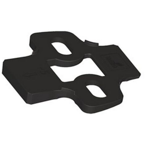 Winkeladapter für Kreuzmontageplatten, -5° (1/2)