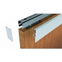 HELM Klipsblende H=65 EV1 eloxiert, für Holz, Lagerlänge 6.000 mm