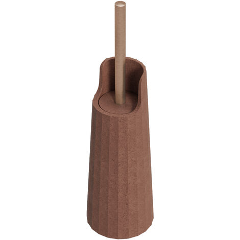 COSMIC Avenir porte-balayette brosse wc porte balai tuile de toiture natur à poser sur plan