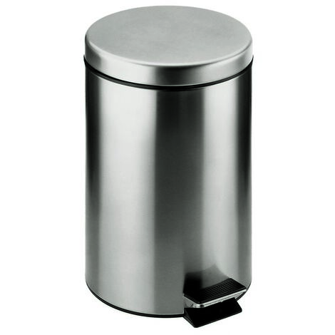 COSMIC Architect poubelle de salle de bain acier inoxydable brillant autoportant (3L) (1/5)