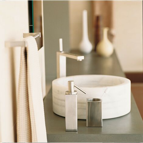 Gobelet Salle De Bain Adrada, Porte Brosse à Dent, Céramique Aspect