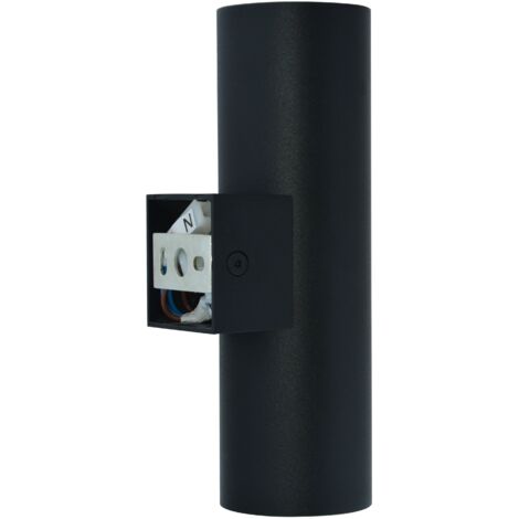 Applique murale "Up and down" GU10 50Wx2 - Noir