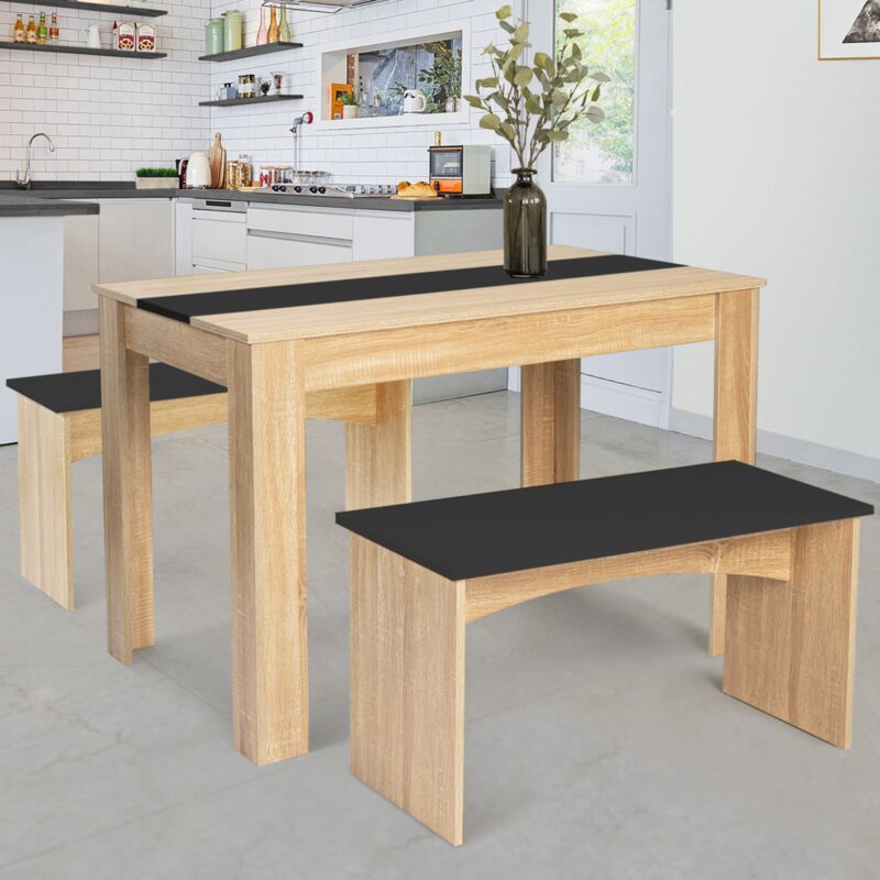 Mesa Comedor Extensible 140 A 180 Cm Blanca Actual