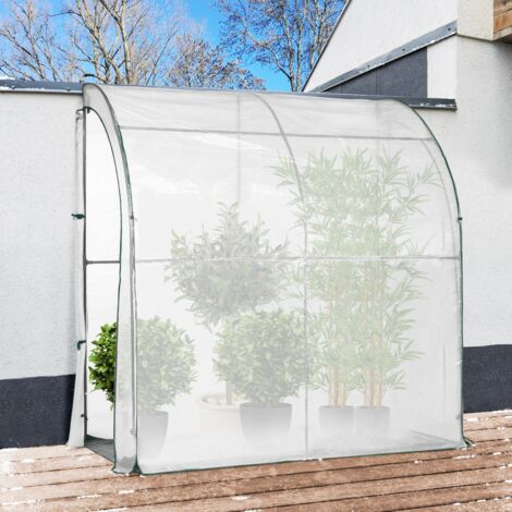 Invernadero de pared 200 x 80 x 160 cm para balcones y terrazas