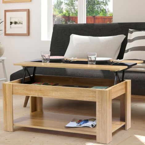 Mesa de centro moderna, mesa de centro negra, mesa de té de madera  carbonizada japonesa Yakisugi, mesa de centro minimalista -  España