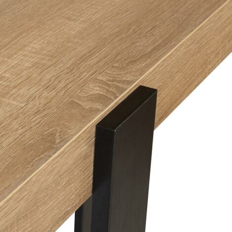 Consola PHOENIX de madera y negro
