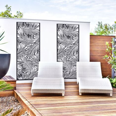 Panel decorativo universal 150 x 50 CM PALM gris