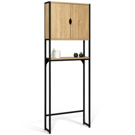 Estantería sobre armario WC DETROIT diseño industrial