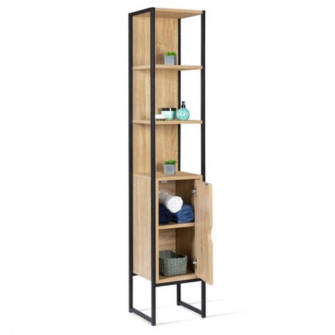 DETROIT Mueble de baño de 1 puerta de diseño industrial