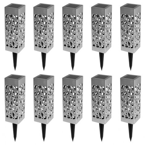 Lote de 10 luces solares de exterior MOLLY