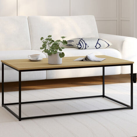 DETROIT mesa de centro 113 cm diseño industrial