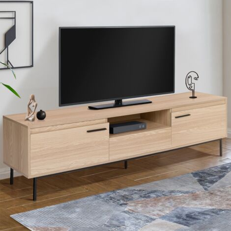 Mueble TV contemporáneo SEATTLE con almacenaje 180 cm