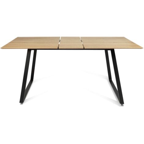 HAVANA mesa de comedor extensible 6-8 personas diseño industrial 150/180 cm