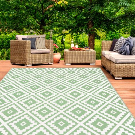 Alfombra exterior BAHAMAS salvia 270 x 370 CM