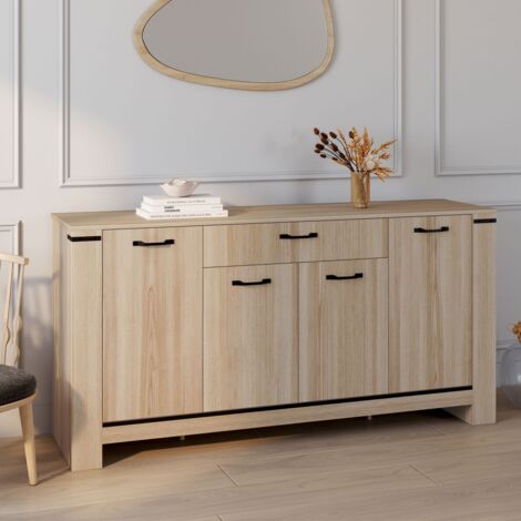 IDAHO Aparador 160 m 4 puertas con cajón de diseño contemporáneo