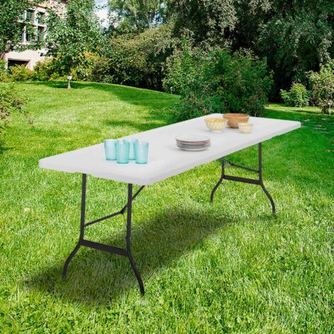 Mesa auxiliar plegable portátil 180 CM para camping o entretenimiento
