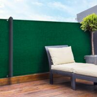 Biombo reforzado 1,8 x 10 M verde 90 gr/m² clásico