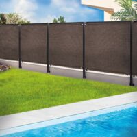 Biombo reforzado 1,5 x 10 M topo 220 gr/m² luxury PRO