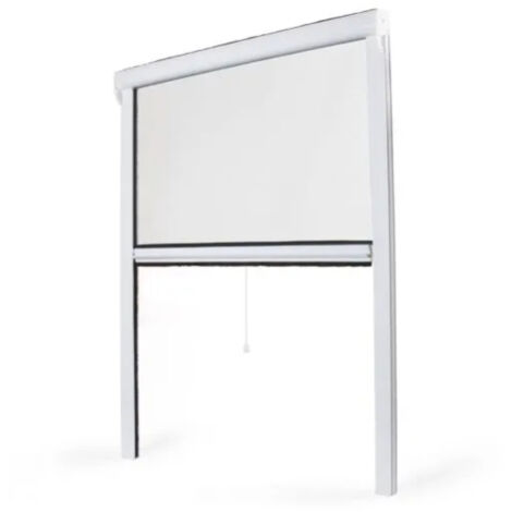 Mosquitera Estor Recortable en PVC Blanco An 100 x Al 160 cm