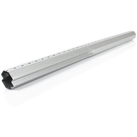Tubo telescópico octogonal cortable para persiana Ø60mm - 100cm