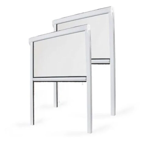 Mosquitera Estor Recortable en PVC Blanco - An 150 x Al 160 cm - x2