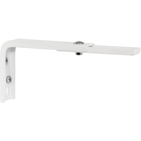 Juego de 2 soportes universales regulables entre 10 y 16,5 cm - blancoo