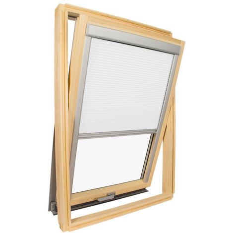 Tenda termica isolante compatibile con finestra da tetto Velux ® SK08 Bianco