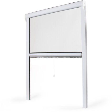 Mosquitera Estor Recortable en PVC Blanco An 130 x Al 160 cm