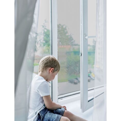 Mosquitera Estor Recortable Alum - An 125 x Al 160 cm - blancoo - Unit