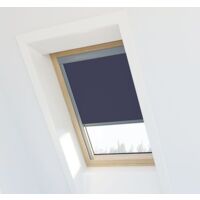 Estor opaco compatible VELUX ® 102 - Azul